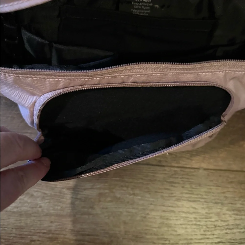 Colugo Pink multipurpose bag stroller crossbody fanny pack